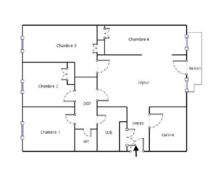 Residence Du Parc Des Tilleuls De Lyon 82 M2 Pkg Free Eksteriør billede